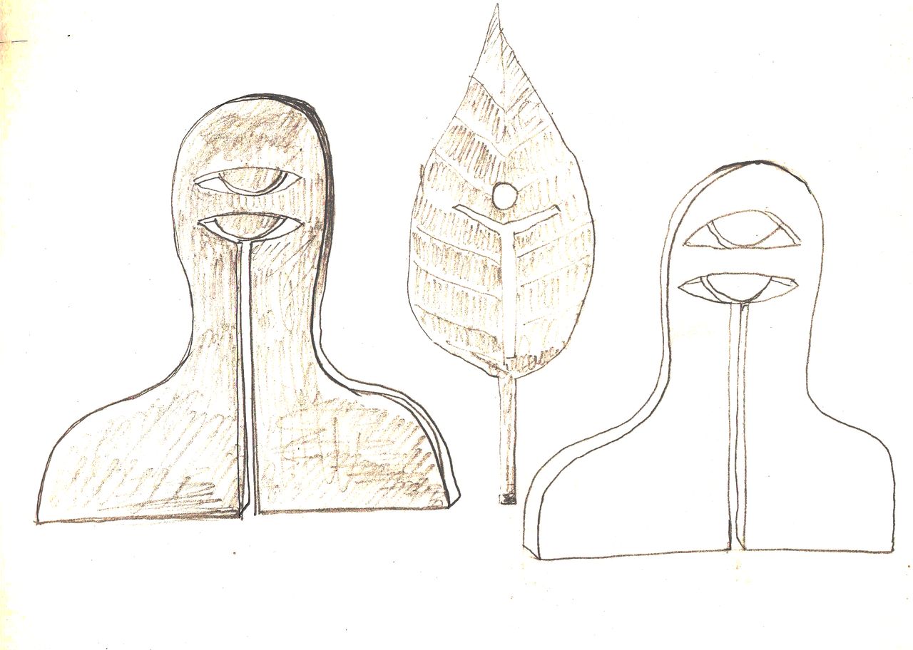 Bust totemic despicat (trei studii)