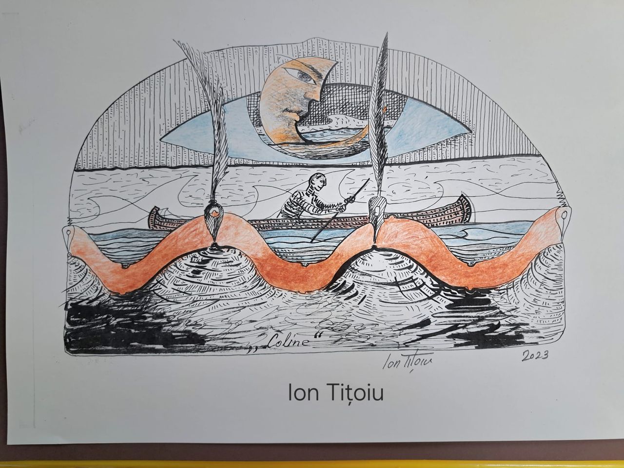 Coline (lunetă cu pescar, 2023)