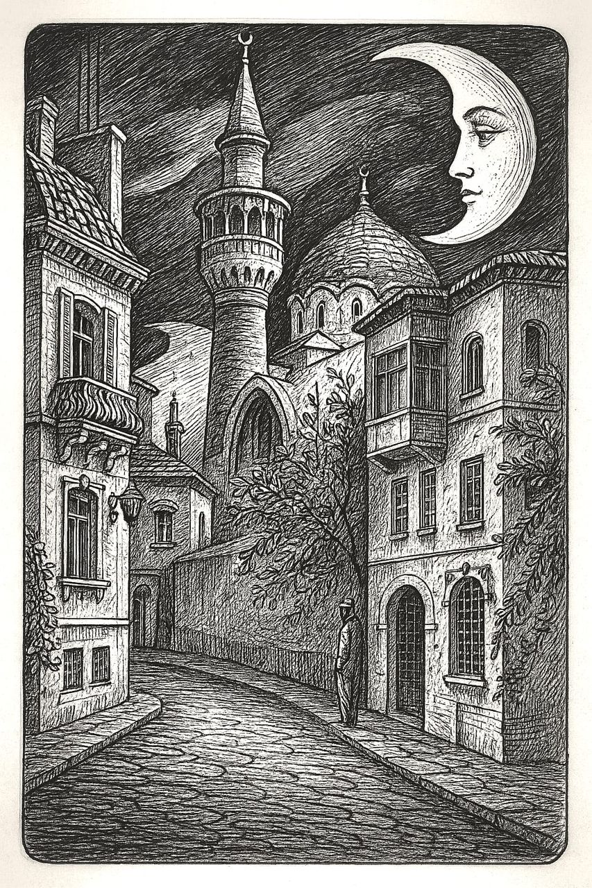 Aleea cu luna-persoană
