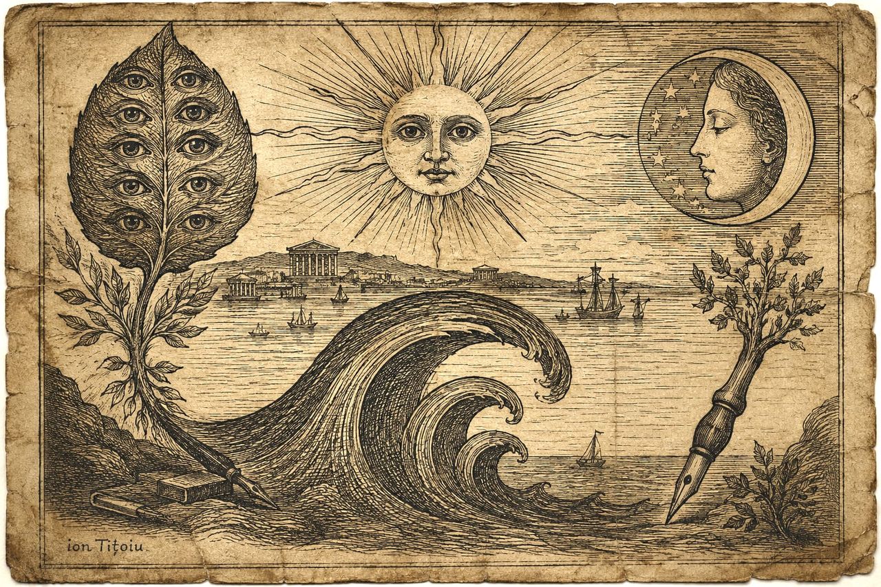 Sinteză marină cu frunza-ochi