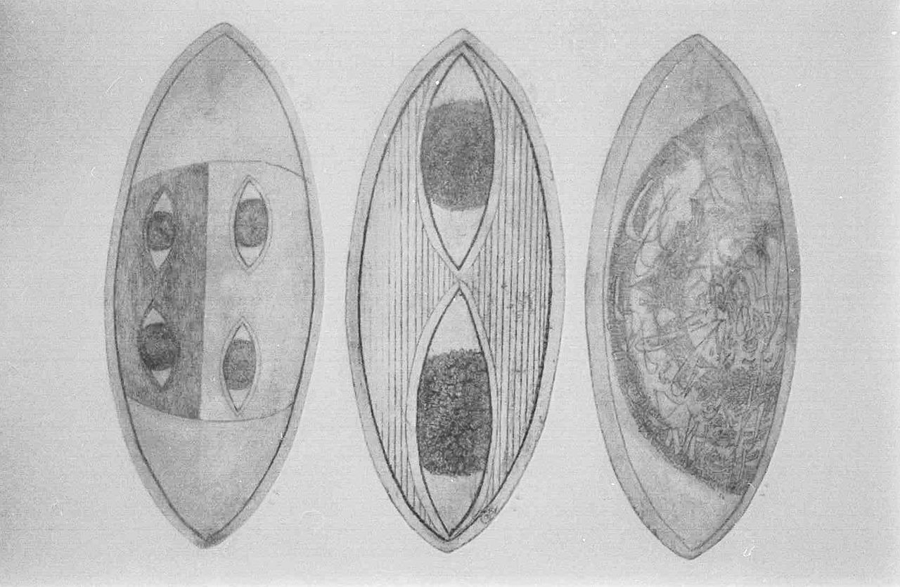 Triptic de mandorle